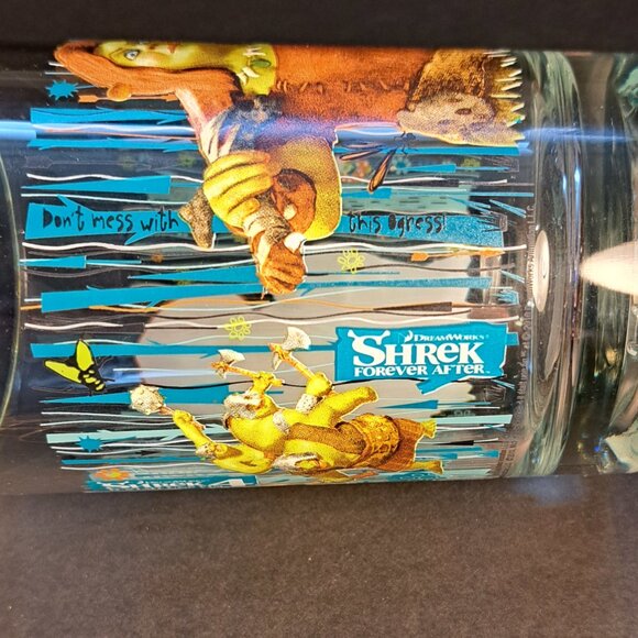 Set of 2 McDonald's Shrek 4 Forever After Glasses - Picture 12 of 13